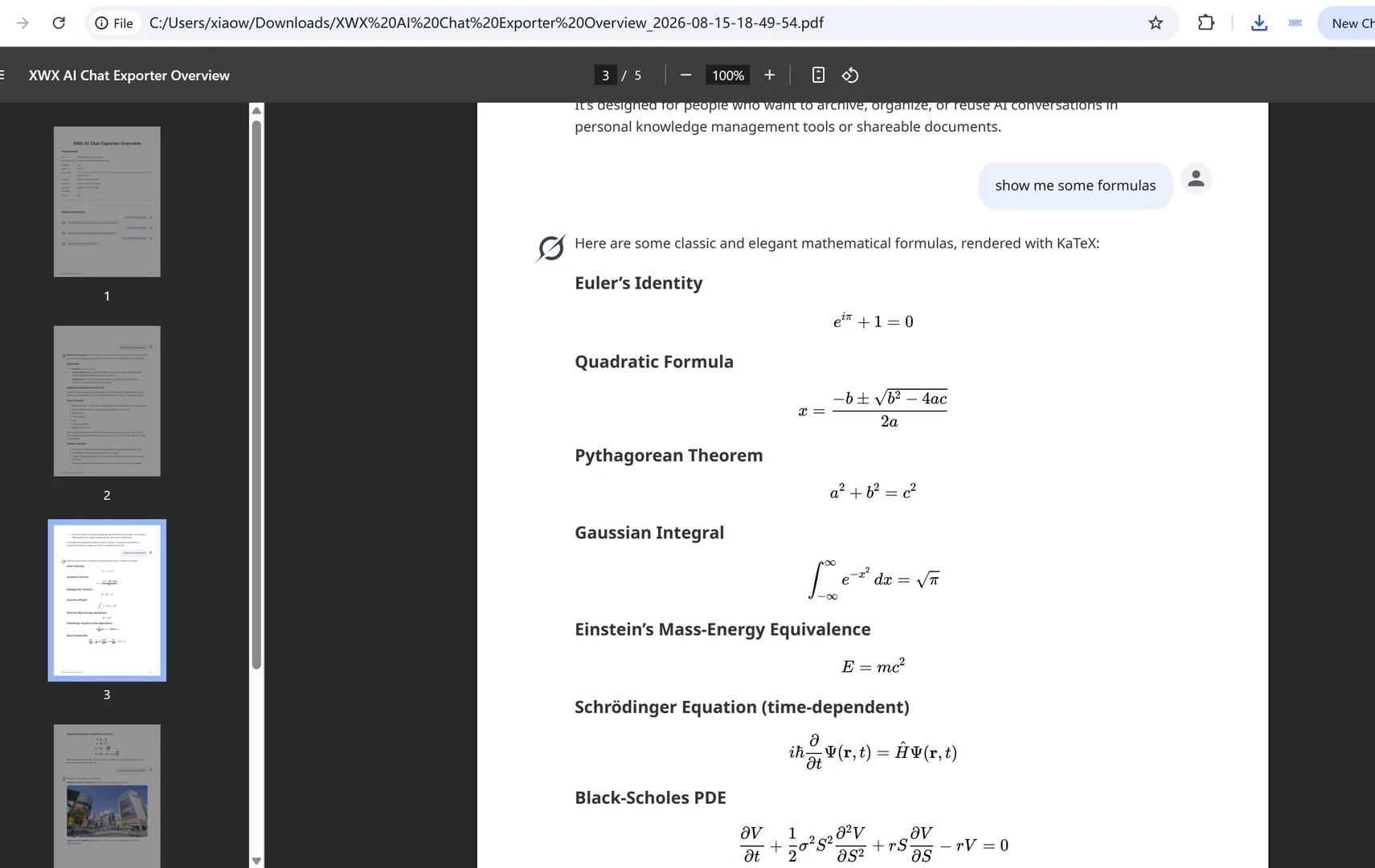 A Grok conversation exported as a clean document with code and formatting preserved