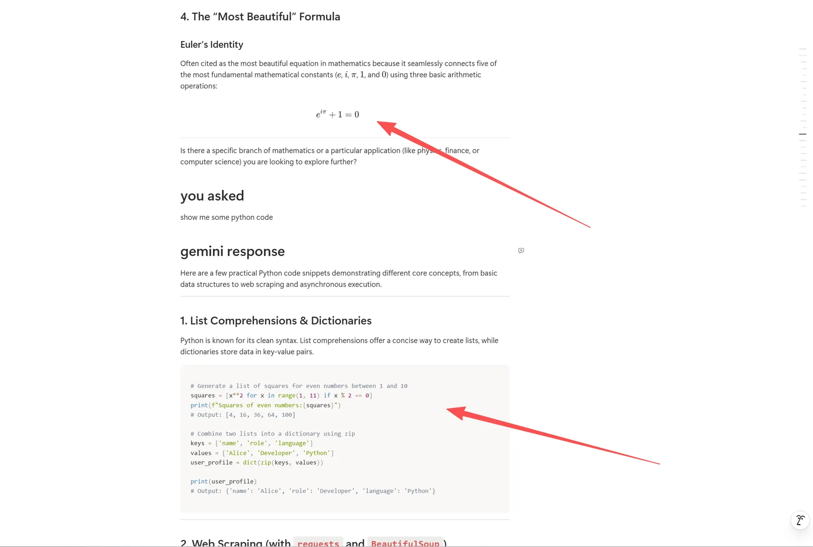 Synced Notion page — title, headings, paragraphs, code blocks, and tables