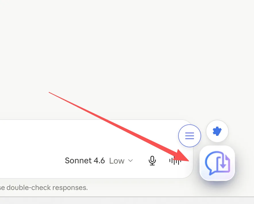 One click on FAB — file downloads immediately without menu