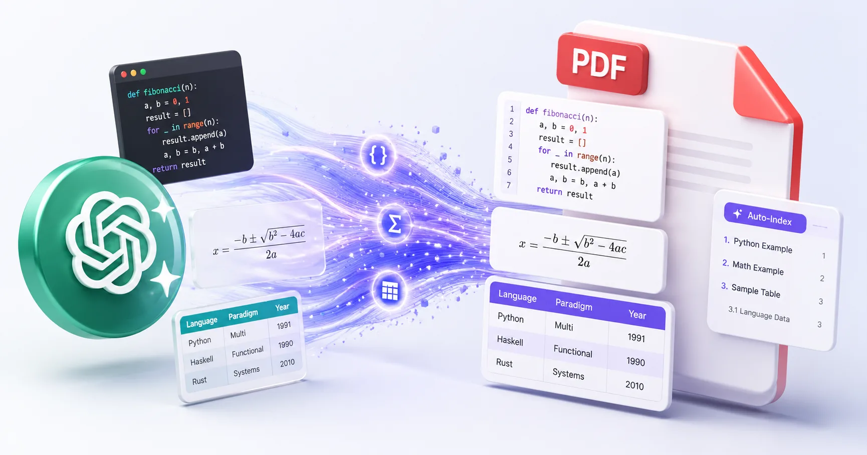 ChatGPT 채팅을 PDF로 내보내기
