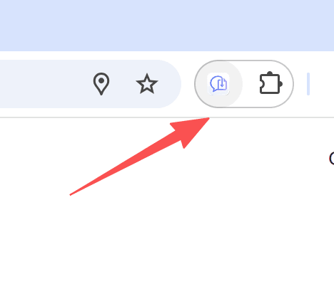 Open extension UI